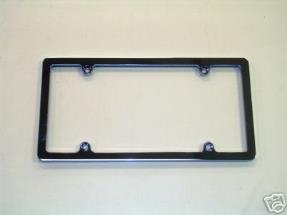 NEW! Chrome Steel License Plate Bracket Frame