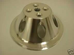 BBC Chevy Aluminum Water Pump Pulley 1-Groove SWP