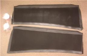 1932 Ford Car Rubber Running Board Covers '32 Rod NICE!