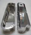 Small Block Ford Polished Aluminum Tall Valve Covers 