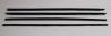 1964-66 Ford Mustang Fastback Window Channel Strips Kit
