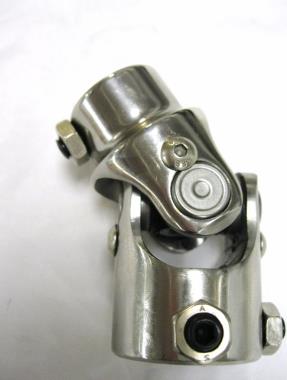 3/4" DD to 1" DD Stainless Steel Universal Steering U-Joint