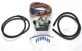 NEW COLORED 12 CIRCUIT UNIVERSAL WIRE HARNESS