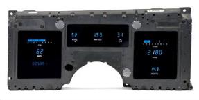 1984-1989 Chevy Corvette Digital Instrument System Blue VFD3-84C-VETTE