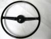 1940 Ford Deluxe Gloss Black Steering Wheel w Button 40