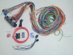 24 Circuit 12v 15 Fuse Street Rod Wiring Harness Kit