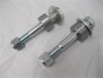 Mustang II 2 Steering Rack Mounting Bolts w/ Spacer for Power Steer