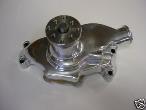 Small Block Chevy Short Polished Water Pump Street Rod