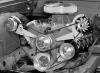 Alan Grove 64-68 Chevelle Steel Alternator & Power Steering Bracket SWP BBC